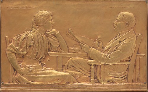 Fig 4 Saint Gaudens Mildred and WDH Fig 4 Saint Gaudens Mildred and WDH