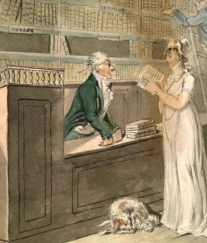 The Lending Library, Isaac Cruikshank, between 1800 and 1811
