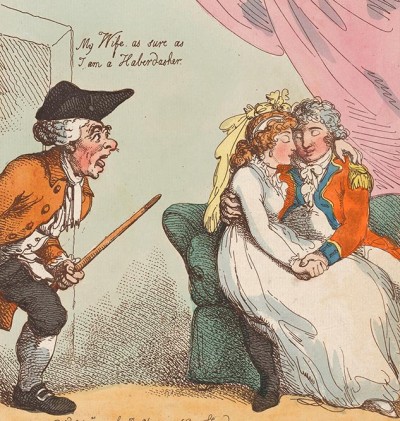 A Return from a Walk, Thomas Rowlandson, 1799