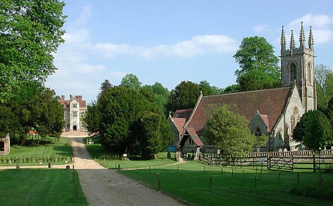 Chawton House and St. Nicholas Church
